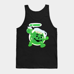 Kool aid man green 2 Tank Top